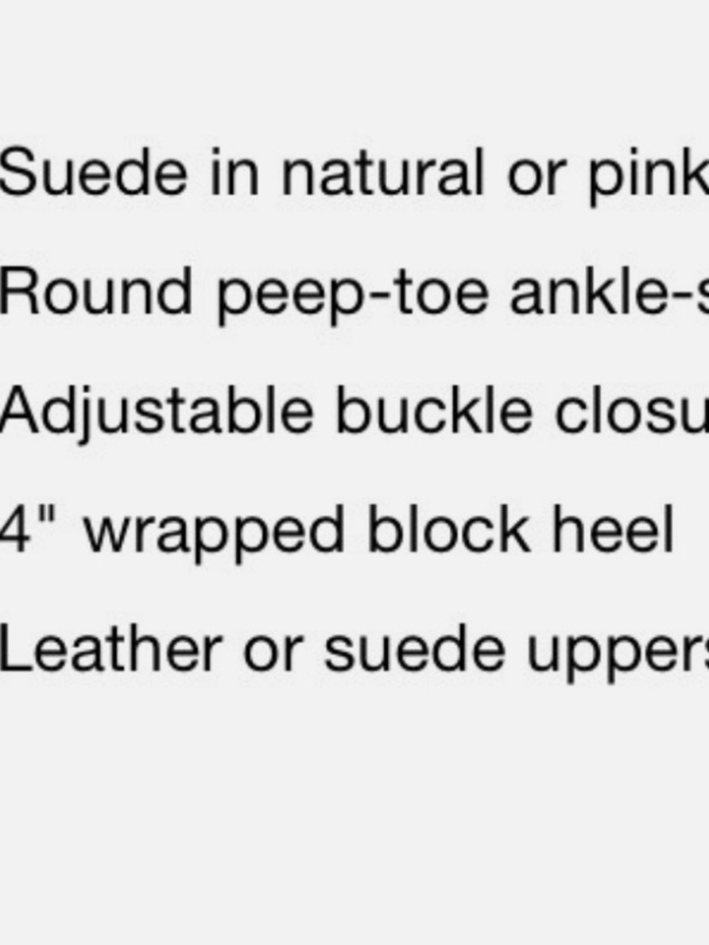 Nine West Quilty cone heels ankle strap suede sandals mules womens 9 nude boho - Picture 3 of 13
